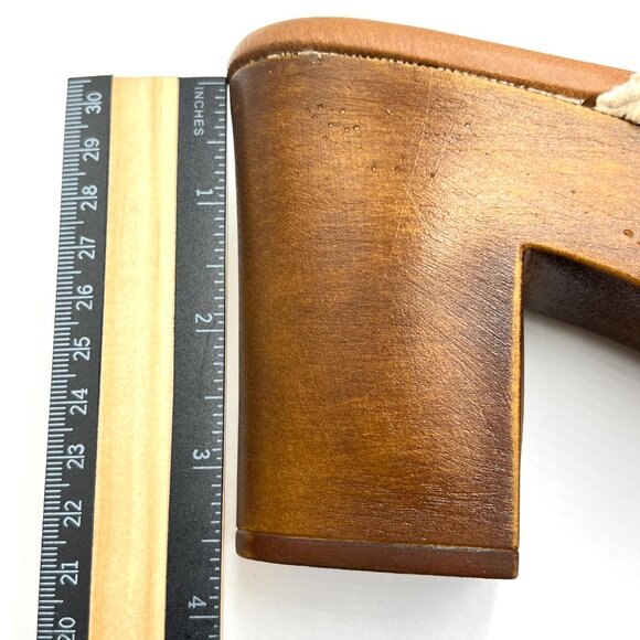 Seychelles Womens Size 9.5 Smoke Show Natural Macrame Clogs Mules Heels Shoes‎ - Picture 10 of 13